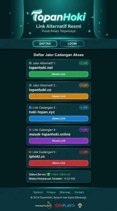 Link Alternatif Pusat Unduh topanhoki untuk Android