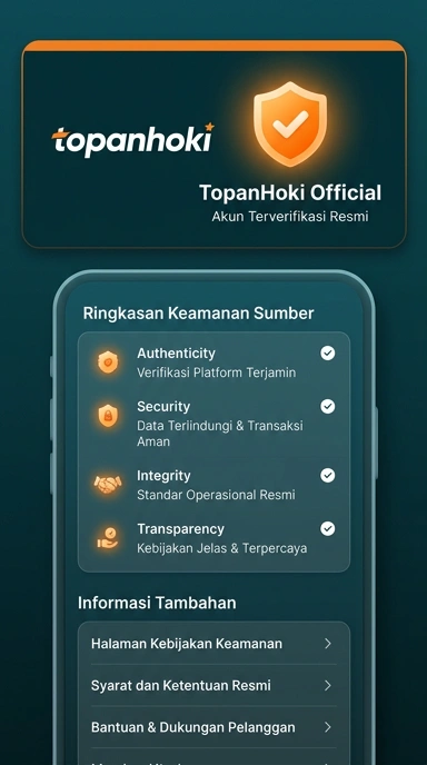 Kanal Resmi topanhoki untuk Pengguna Android